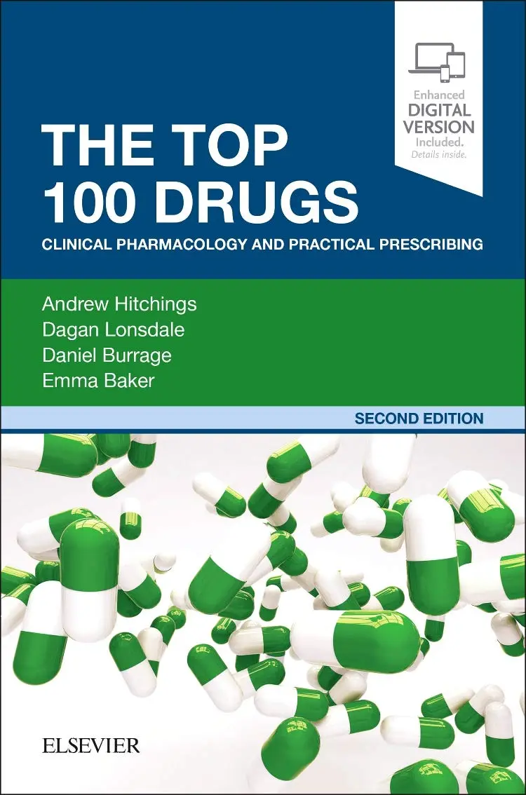 Elsevier The Top 100 Drugs: Clinical Pharmacology & Prescribing, 2nd Ed | Essential Medical Reference for Safe Practice - main product image