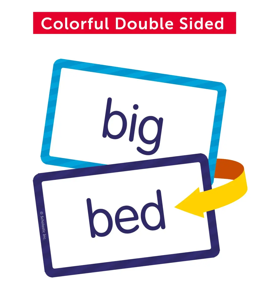 Scholastic Sight Words Flash Cards | Essential Reading Fluency Tool - view 4