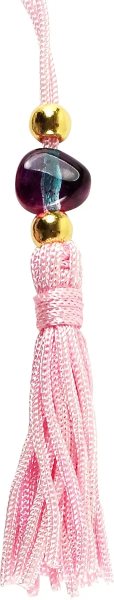 PETER PAUPER PRESS Peony Garden Beaded Bookmark | Elegant floral design with gold foil accents - view 2