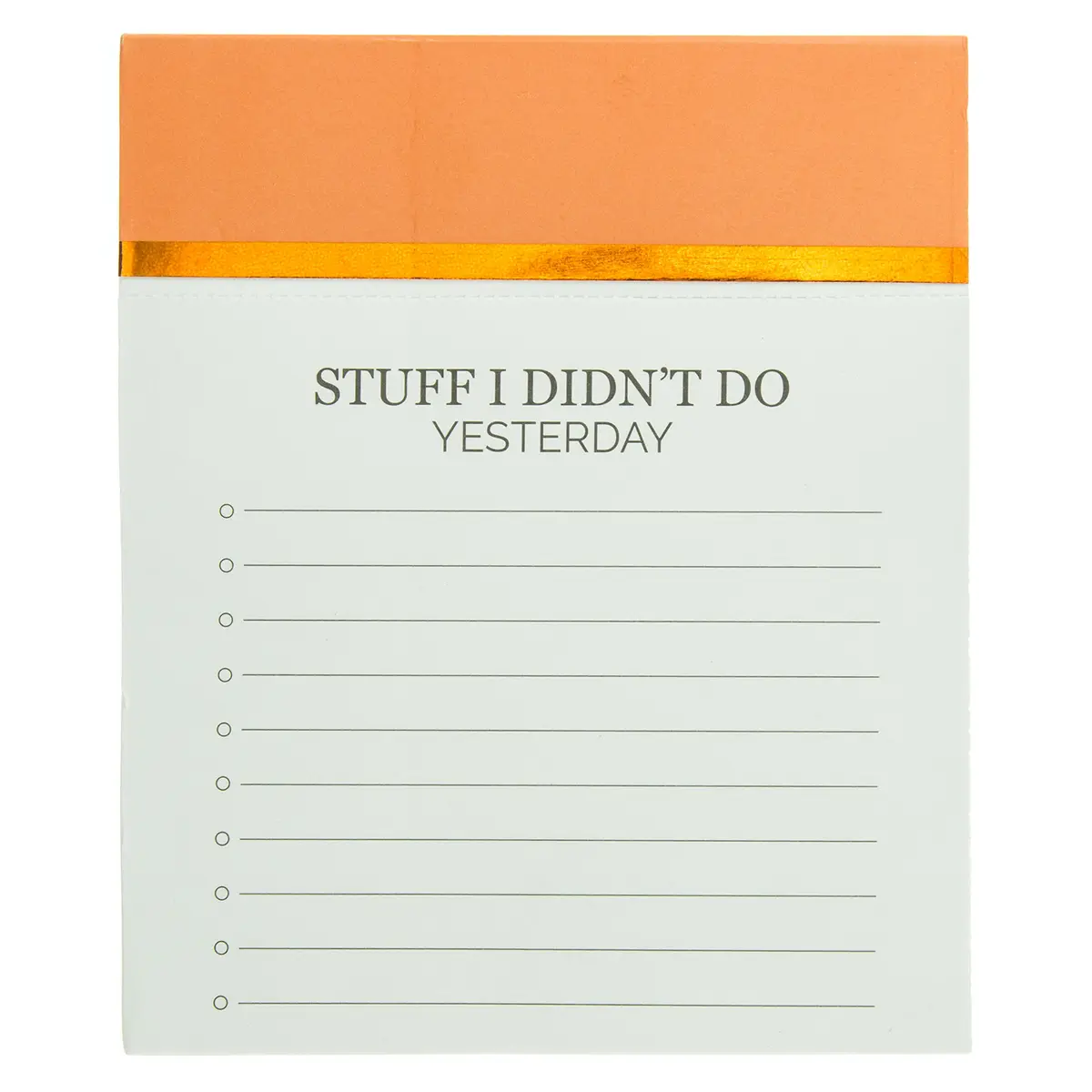 Graphique de France Blush Copper Jotter Notepad 4.5" x 5.5" | 250 Tear-Off Sheets for Quick Notes - main product image