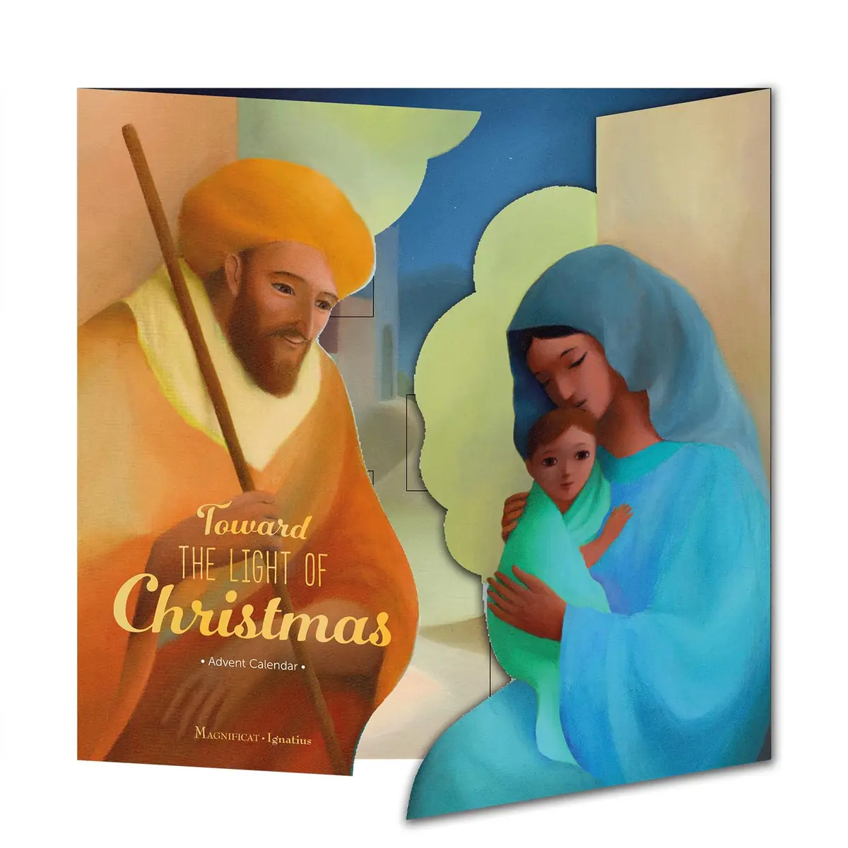 Ignatius Press Toward the Light of Christmas | Children's Advent Calendar with Daily Devotions (70-120 chars) - main product image