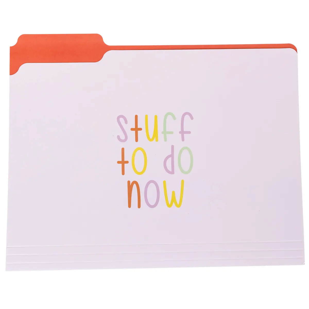 Graphique "Trying My Best" File Folders Set of 9 (3 Designs) Letter Size | Durable Coated Cardstock Organizers - view 3