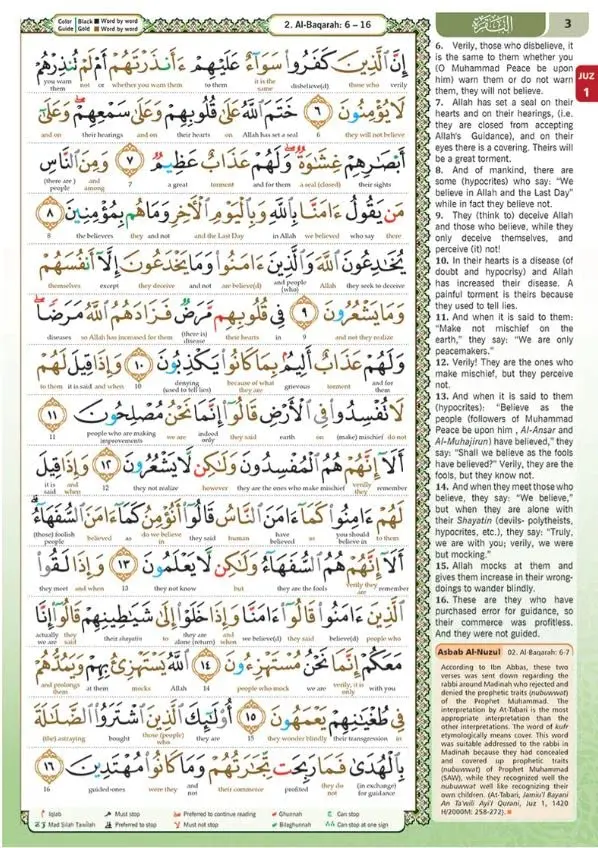 Karangkraf Mall Al-Quran Al-Karim The Noble Quran Small Size A5 | Word-by-Word Arabic-English with Tajweed - view 8