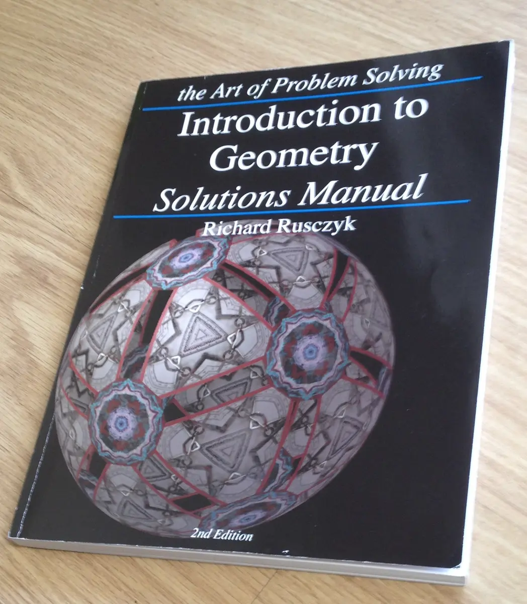 Art of Problem Solving Introduction to Geometry Solutions Manual (227 pages / 10.9 x 8.3 in) - main product image