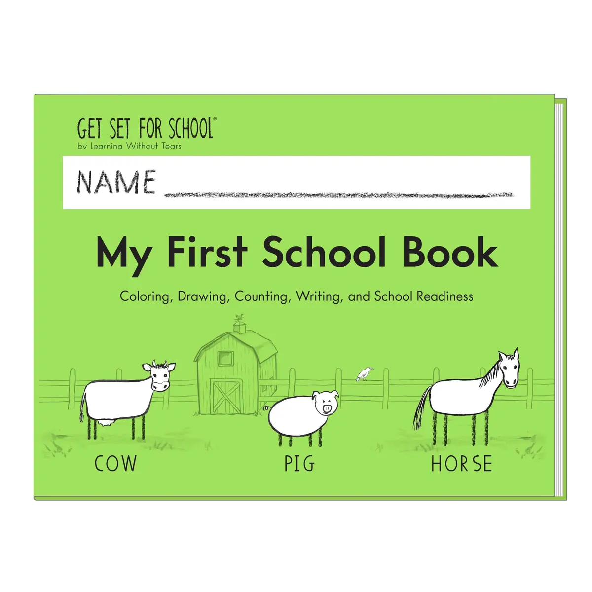 Handwriting Without Tears My First School Book Workbook, Pre-Writing, Pre-K | Supports Early Skills Development - main product image