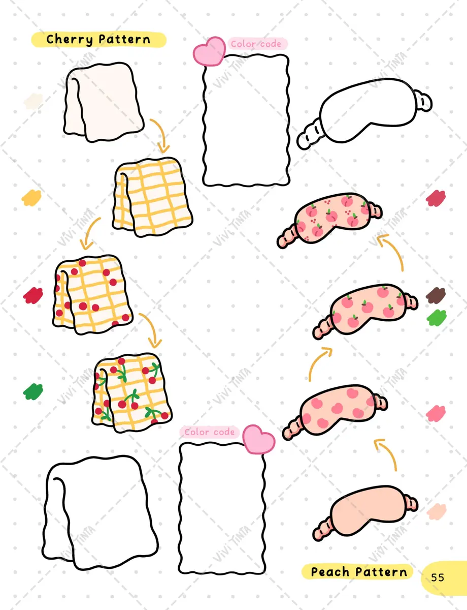 Craydraw Press LLC How to Color: Step-by-Step Coloring Guide for Patterns & Textures | Relax & Practice - view 6