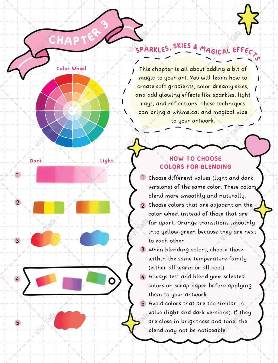 Craydraw Press LLC How to Color: Step-by-Step Coloring Guide for Patterns & Textures | Relax & Practice - view 7