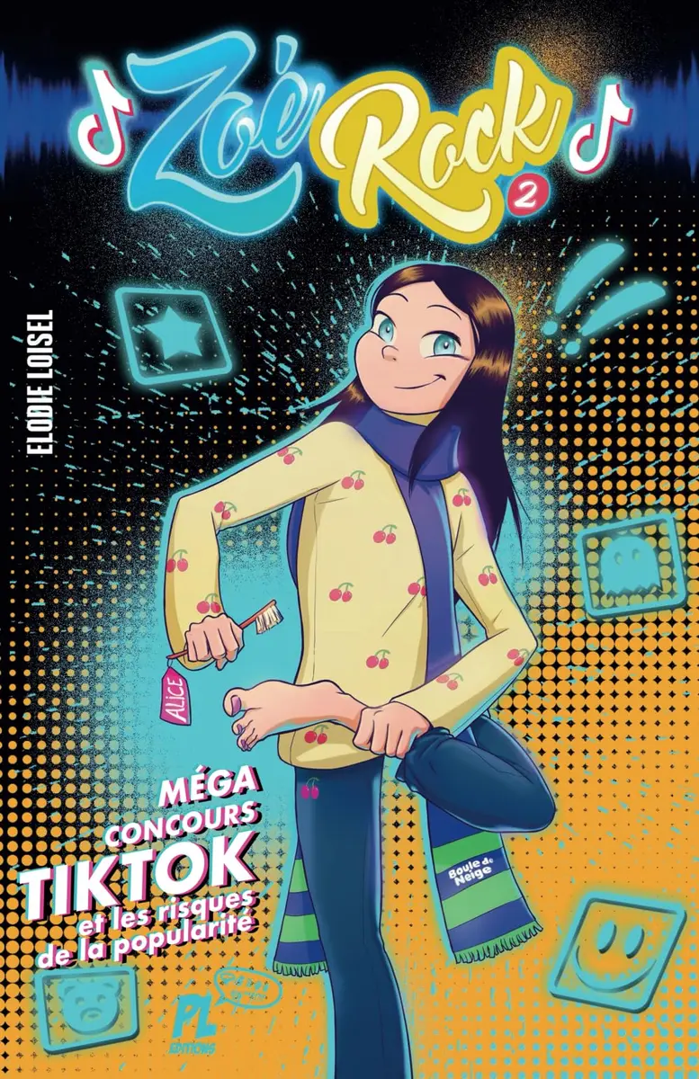 AFNIL Zoé Rock: Concours TikTok et les risques de la popularité (French Edition) | Humorous Teen Fiction - main product image