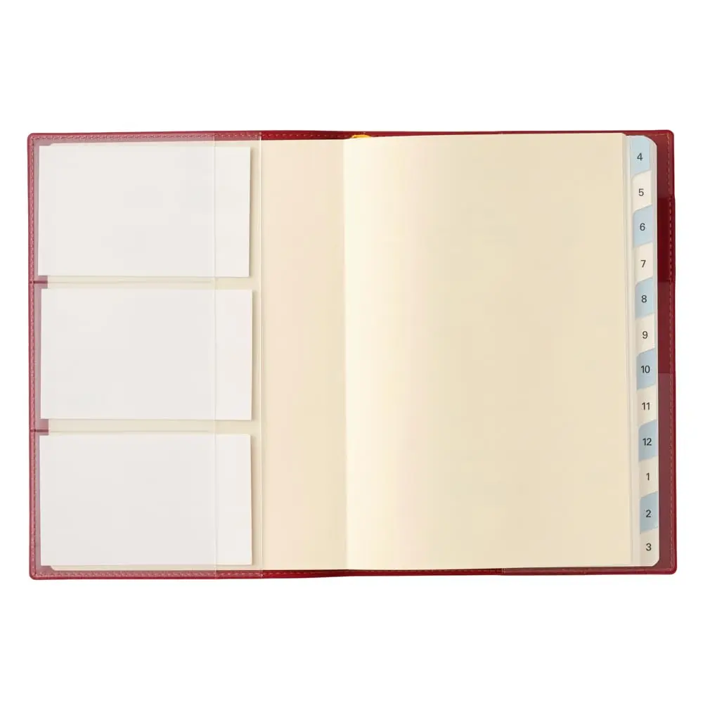 日本能率協会マネジメントセンター 9089 B6 Week 2 Planner, Red, 240 Pages, 13.3×18.8cm - view 6