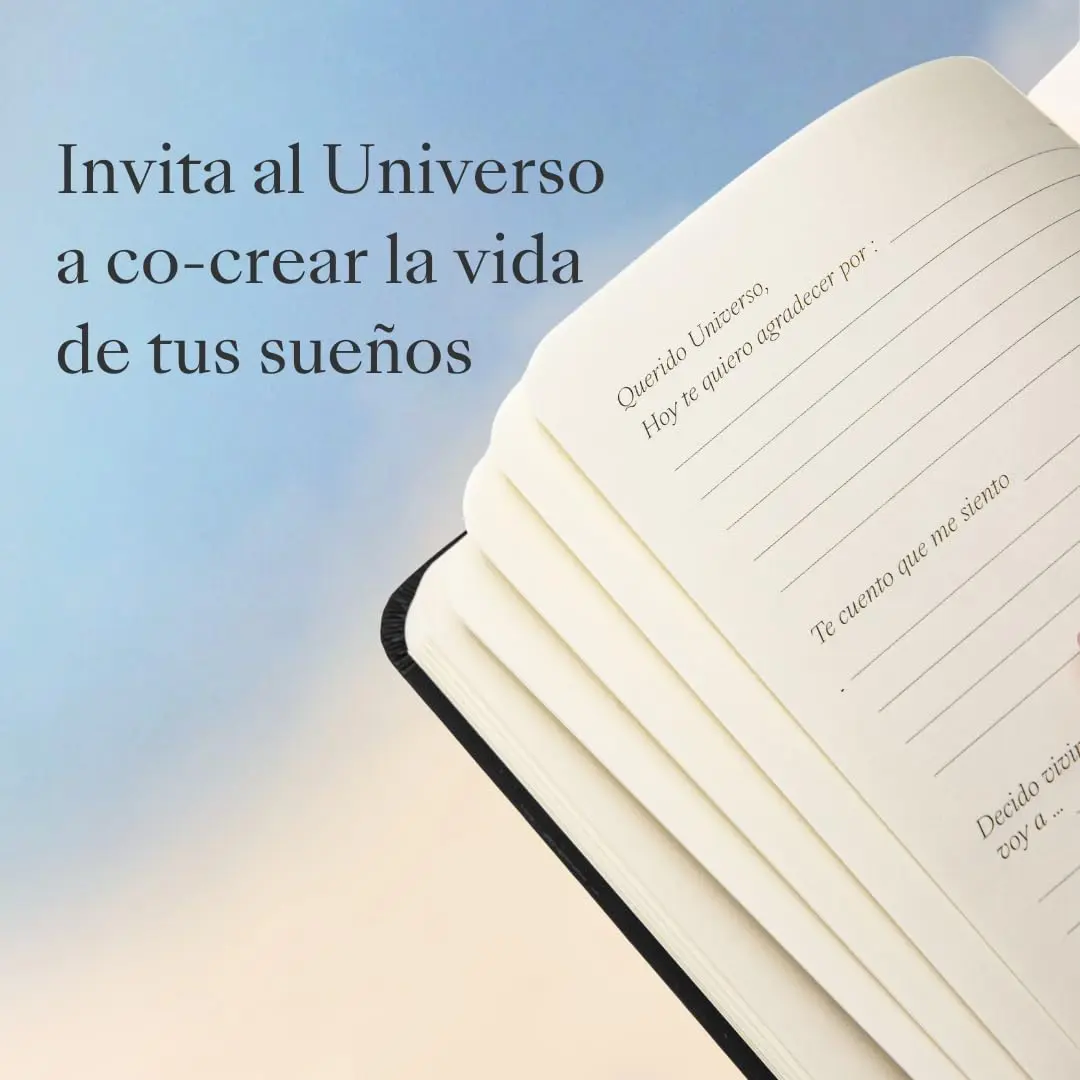 Cartas al Universo Gratitude Journal 160 Pages | Daily Manifestation & Reflection Spanish Version - view 2