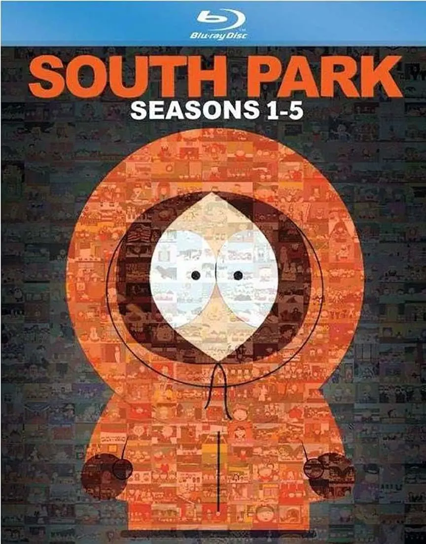 Paramount South Park: Seasons 1-5 | Cult Animated Series on 10 Discs (1780 min) in English - main product image