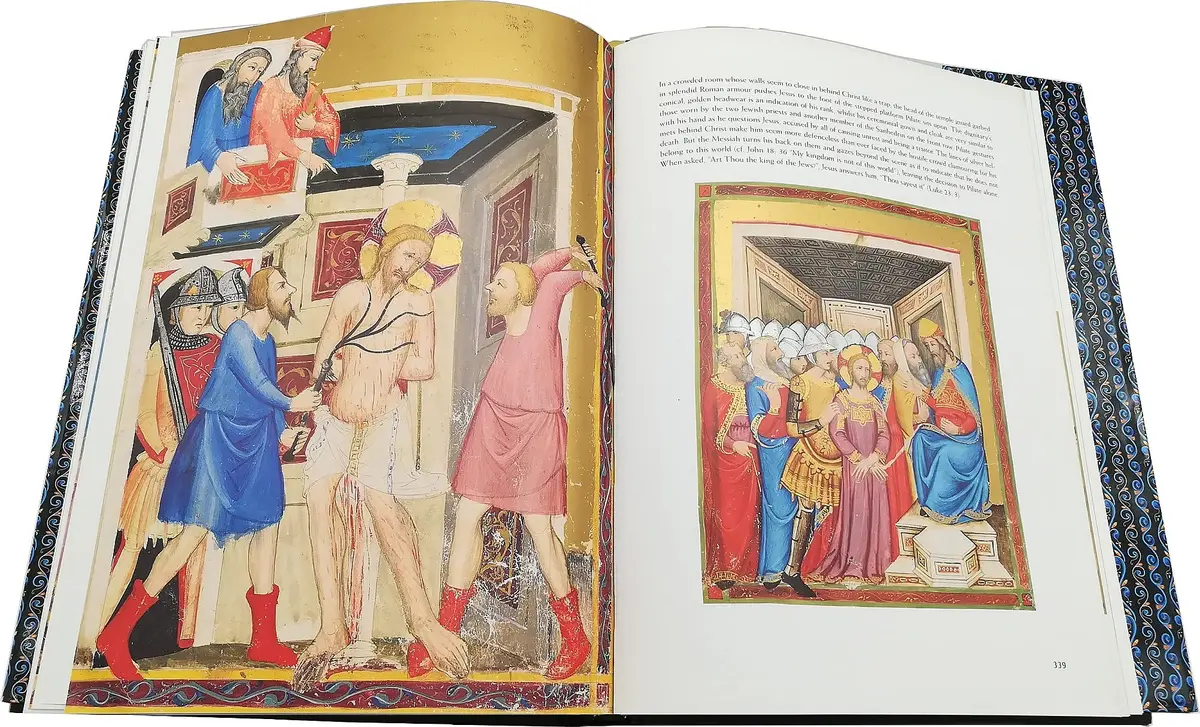 Bible moralisée of Naples: Medieval Illuminated Manuscripts | Art & History Book, 376 Pages, Hardcover - main product image