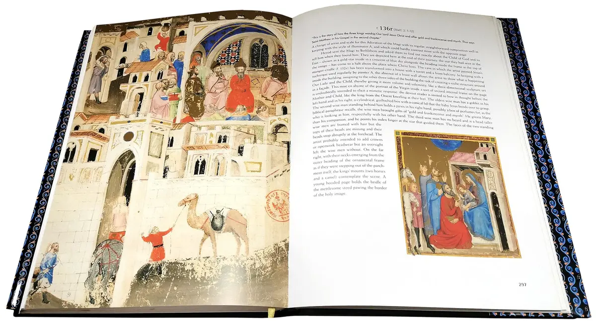 Bible moralisée of Naples: Medieval Illuminated Manuscripts | Art & History Book, 376 Pages, Hardcover - view 2