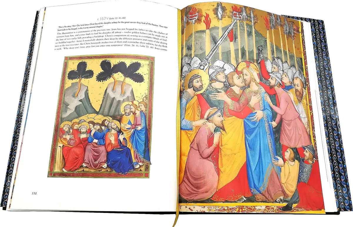 Bible moralisée of Naples: Medieval Illuminated Manuscripts | Art & History Book, 376 Pages, Hardcover - view 4