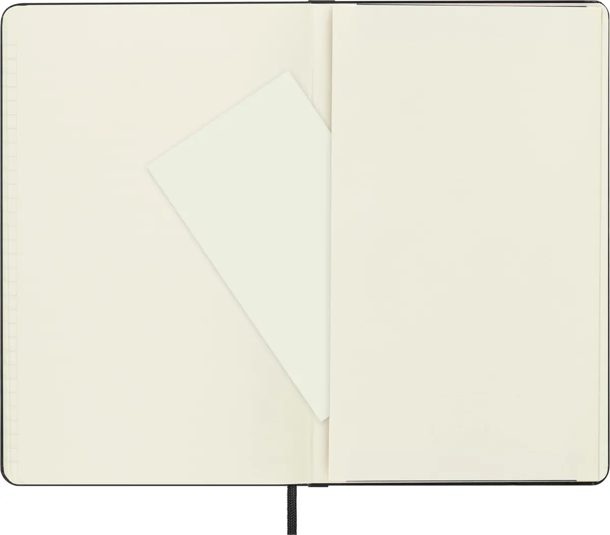 Moleskine Classic Notebook, Large, Ruled, Black, Hard Cover (5 x 8.25) | Durable, Elegant & Perfect for Daily Writing - view 7