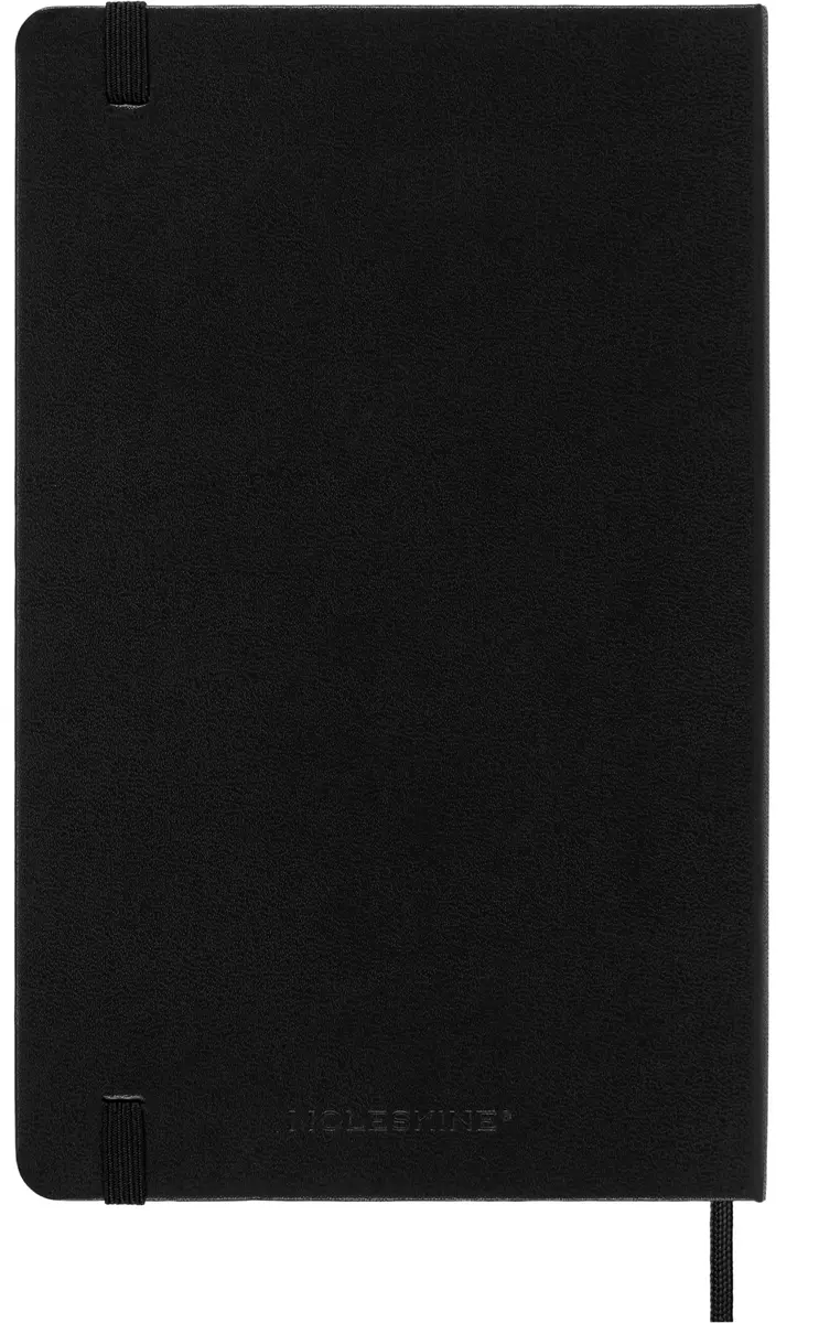 Moleskine Classic Notebook, Large, Ruled, Black, Hard Cover (5 x 8.25) | Durable, Elegant & Perfect for Daily Writing - view 3