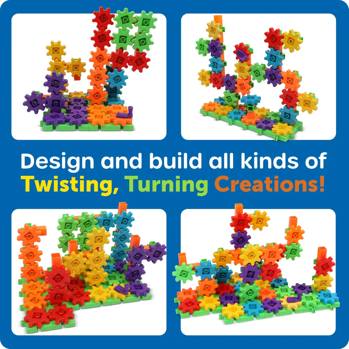 Learning Resources Gears! Gears! Gears! Deluxe Building Set | STEM & Creative Play for Kids - view 6