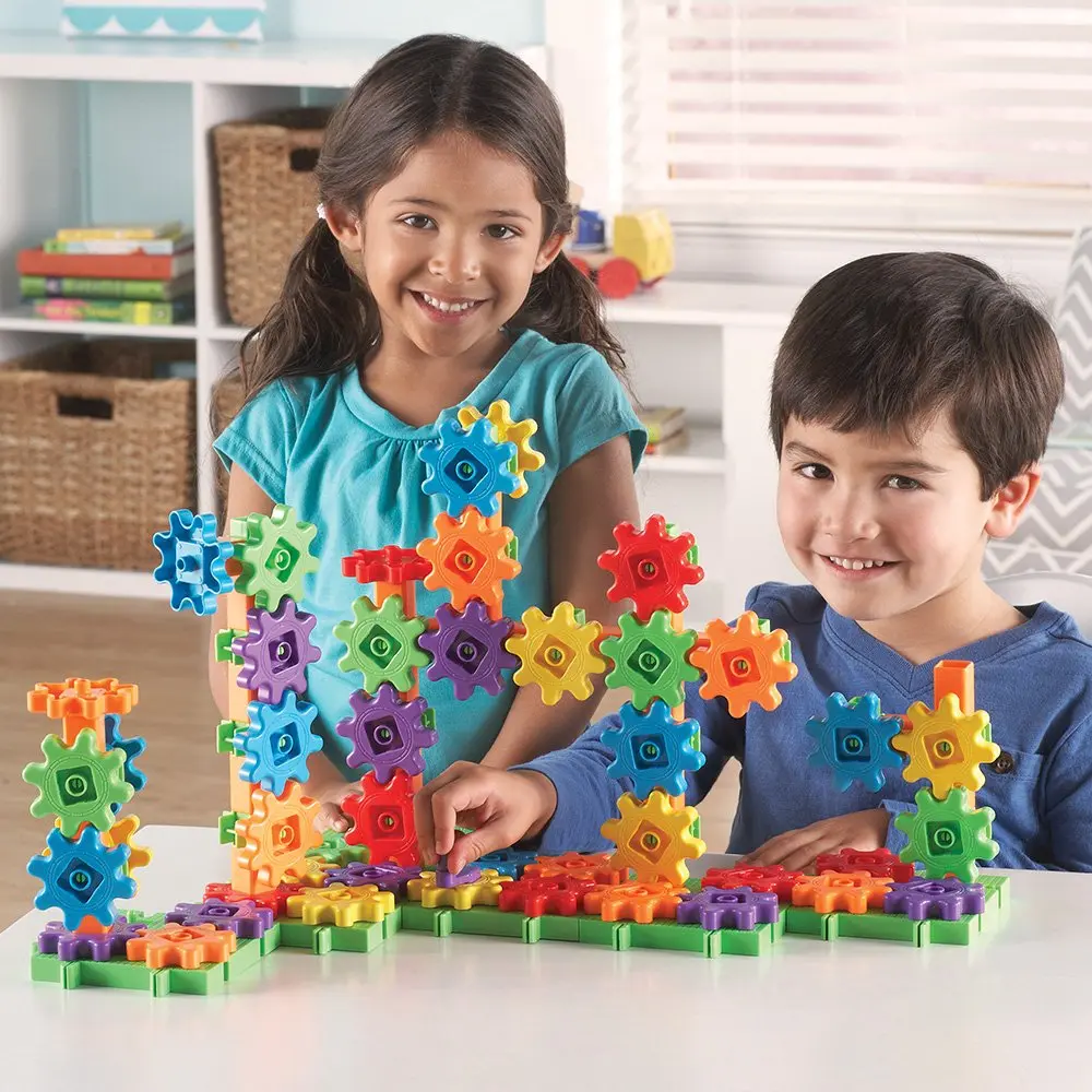 Learning Resources Gears! Gears! Gears! Deluxe Building Set | STEM & Creative Play for Kids - view 2
