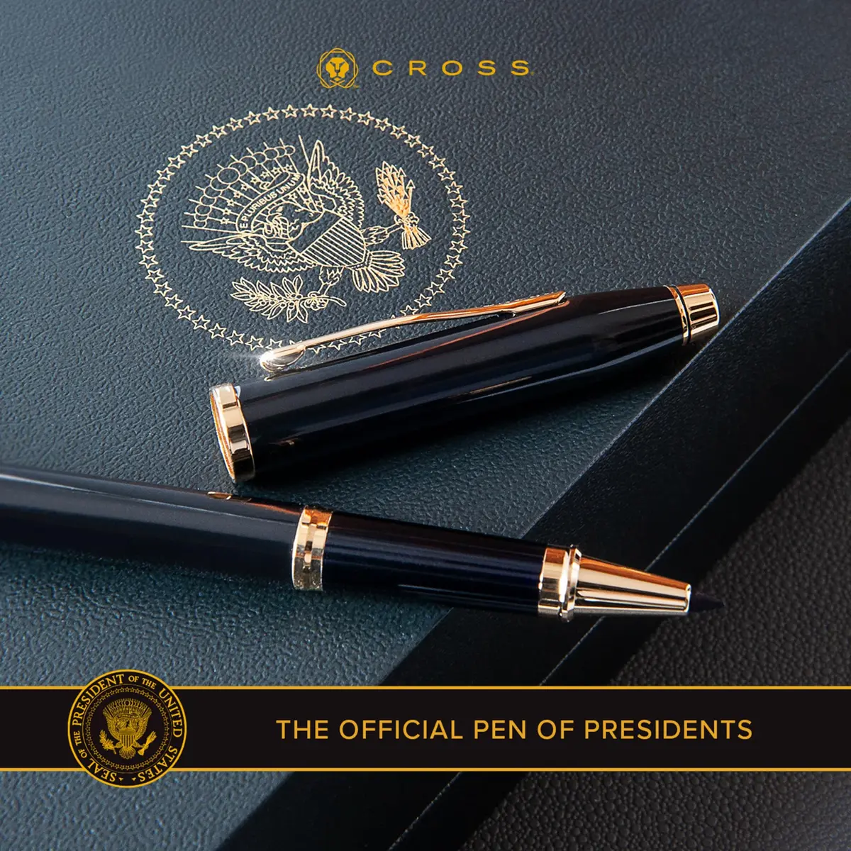 Cross Century II Classic Black Ballpoint Pen, Medium Point, Black Ink | Elegant Metal Body, Refillable, 0.31mm Line Width - view 9