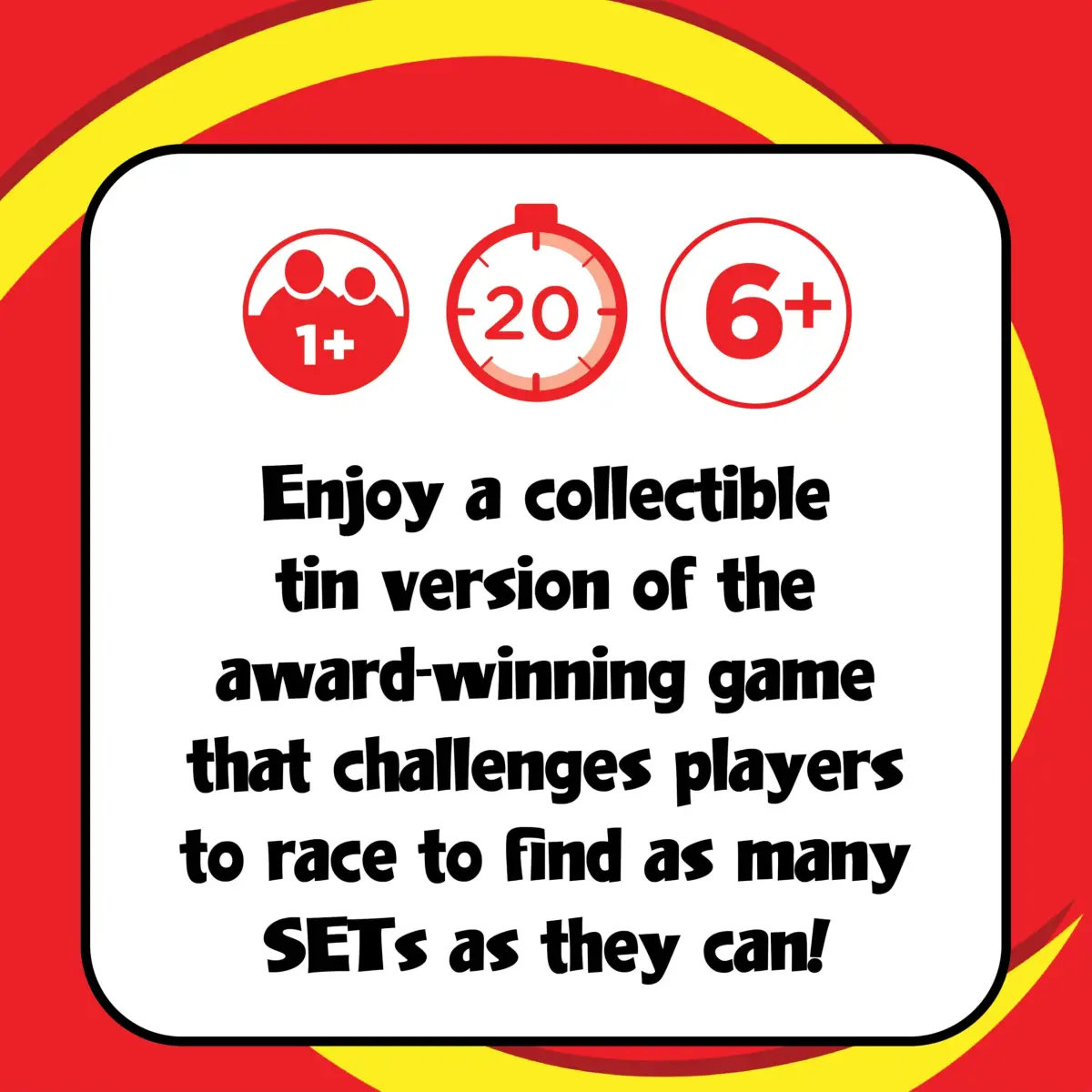 PlayMonster SET Card Game - Visual Perception & Matching - 81 Cards, Ages 8+ | Award-Winning Family Game - view 4