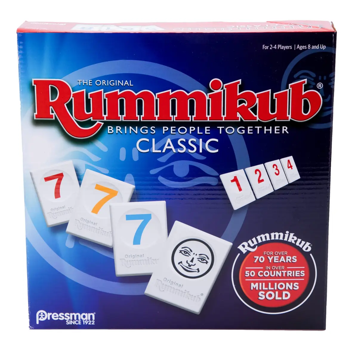 Pressman Rummikub - The Original Rummy Tile Game | Family Strategy & Luck Game for Kids, Teens, Adults | 2-4 Players, Ages 8+ - main product image