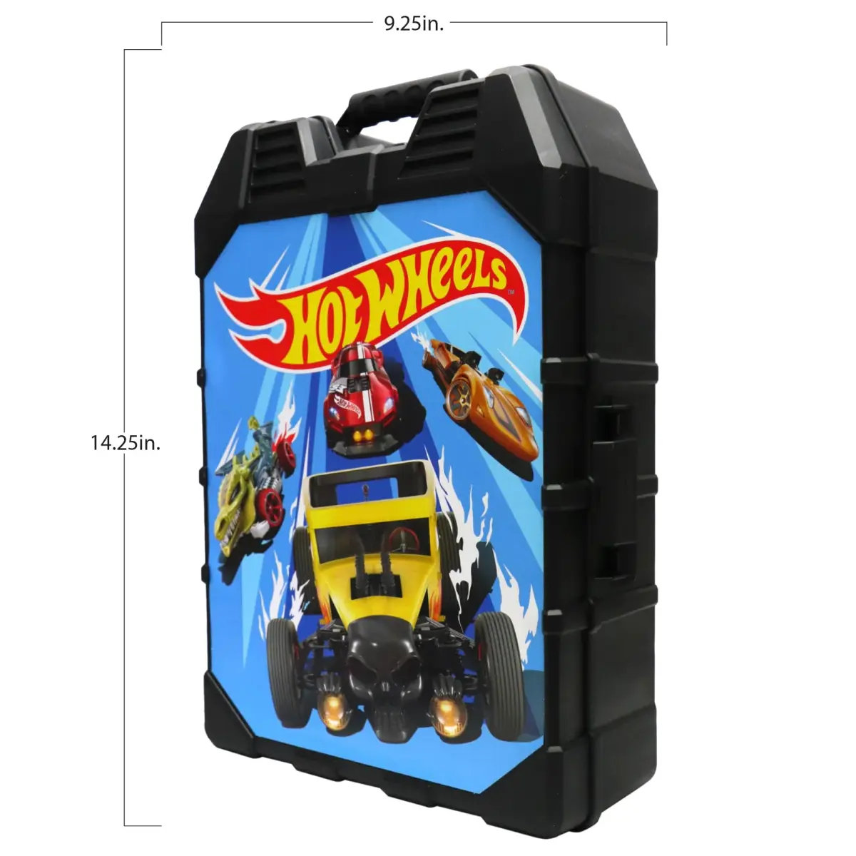 Tara Toys Hot Wheels 48-Car Storage Case | Durable Plastic Organizer for 1:64 Scale Die-Cast Toy Cars - view 4