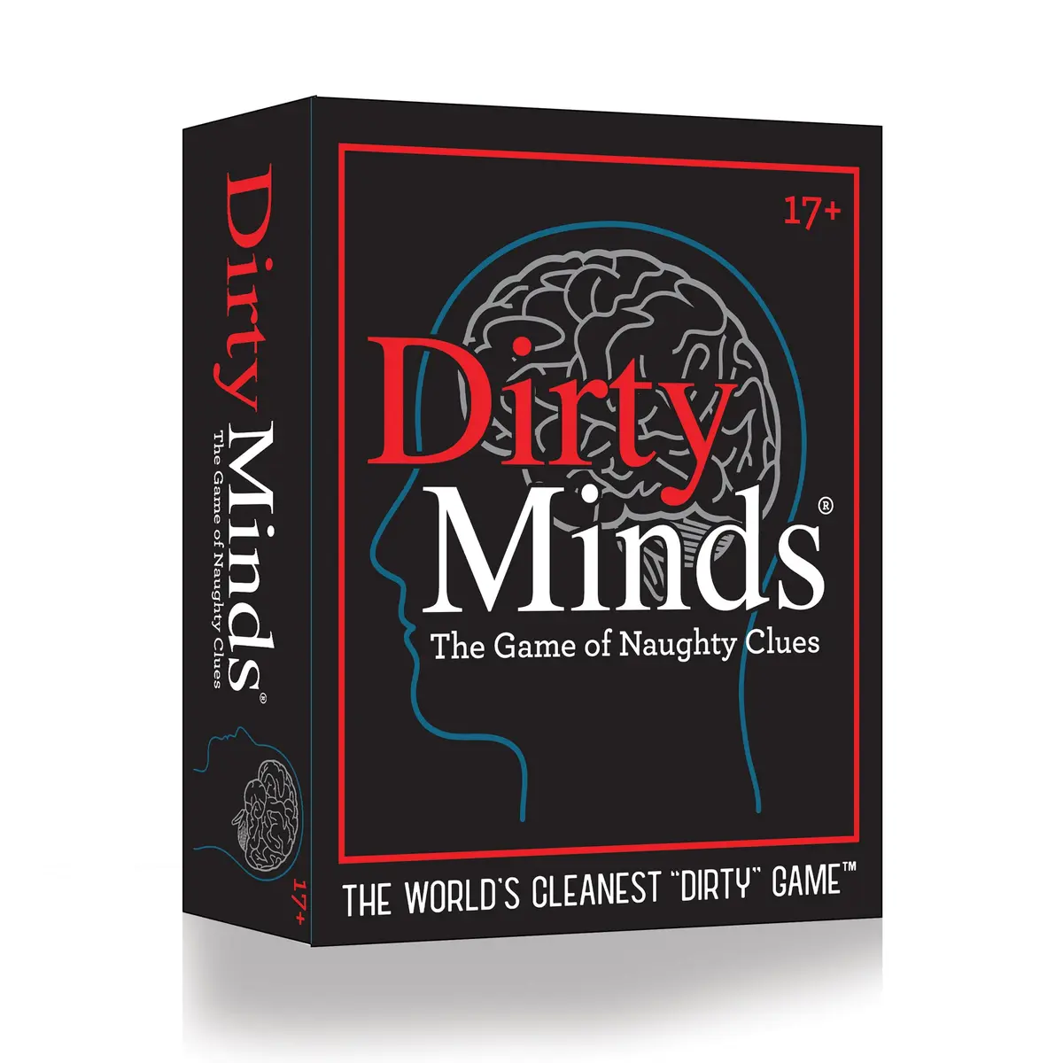 TDC Games Dirty Minds Original Party Game | 912 Naughty Clues, 304 Squeaky Clean Answers - main product image