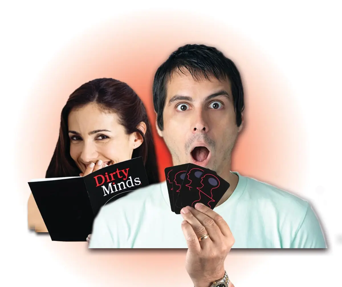 TDC Games Dirty Minds Original Party Game | 912 Naughty Clues, 304 Squeaky Clean Answers - view 3