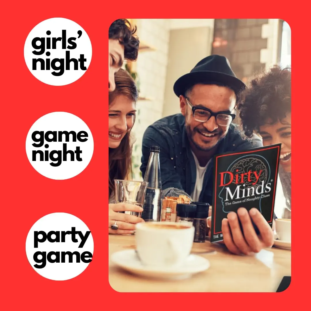 TDC Games Dirty Minds Original Party Game | 912 Naughty Clues, 304 Squeaky Clean Answers - view 4
