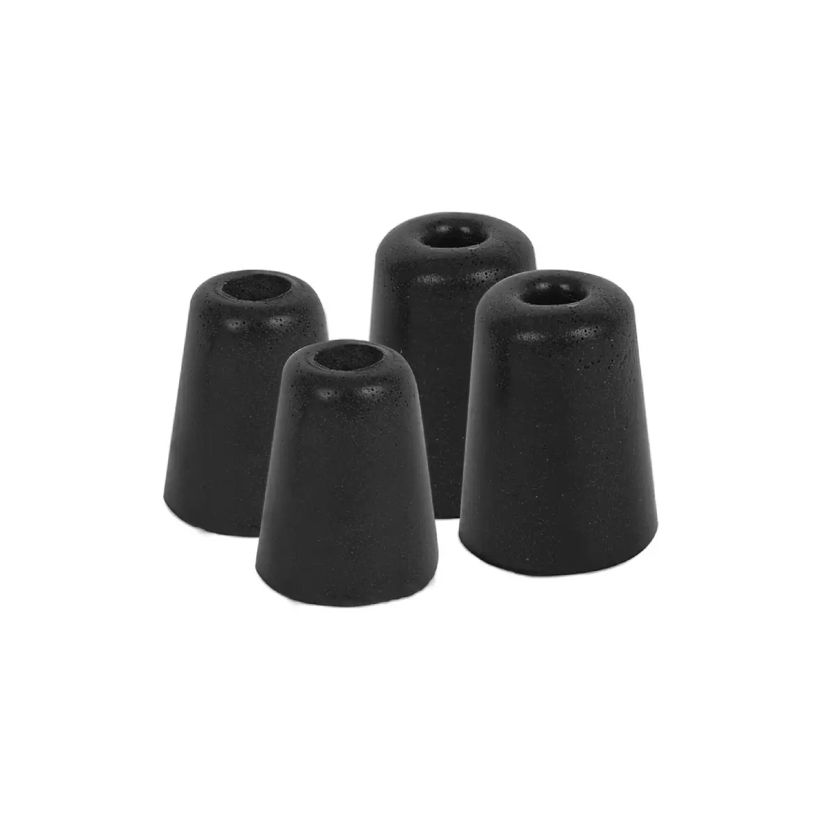 Koss Earbud Headphones In Ear Wired Noise Isolating Memory Foam Cushions Black - view 3