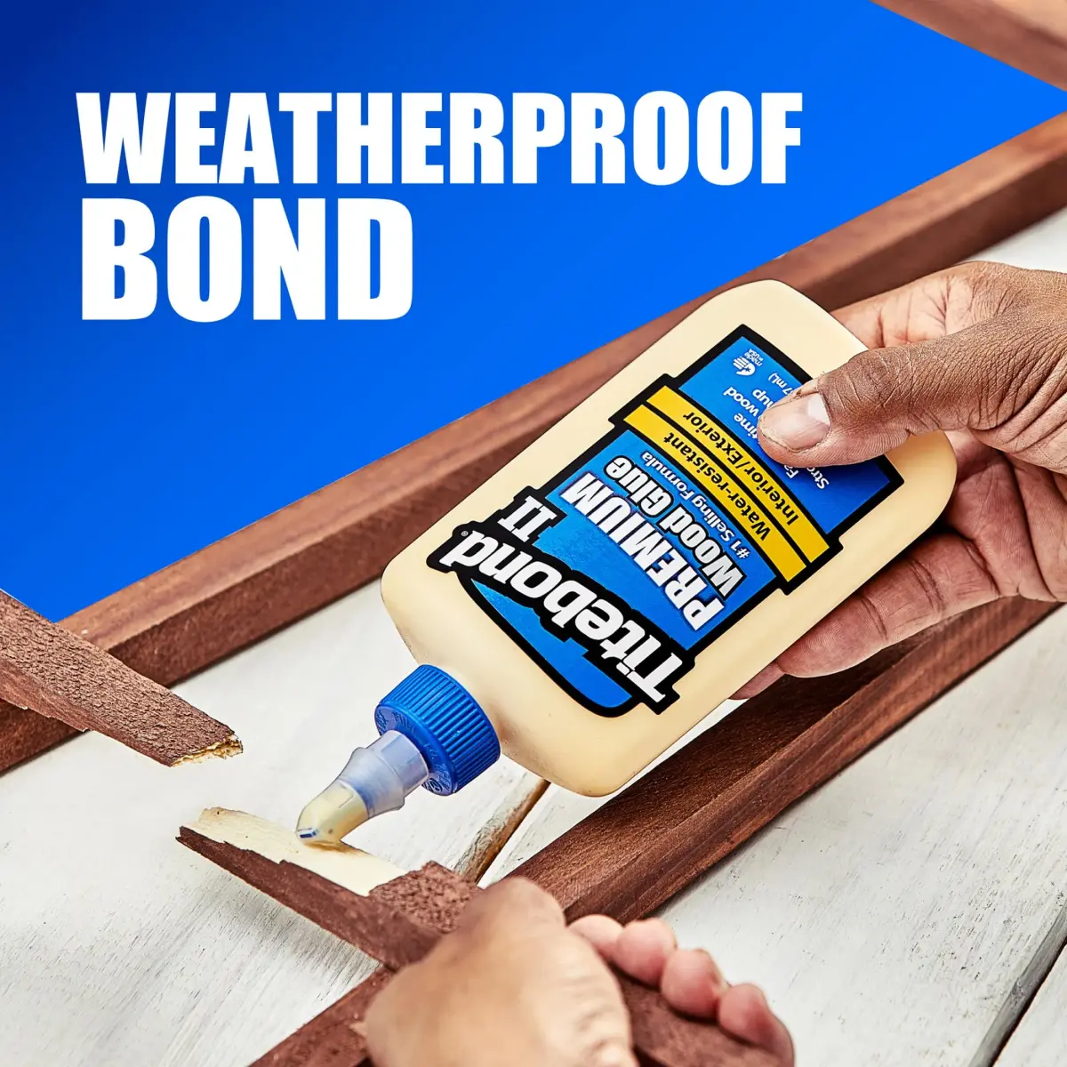 Titebond II Premium Cream Wood Glue 16 fl oz (473ml) | ANSI Type II Water-Resistant - view 6