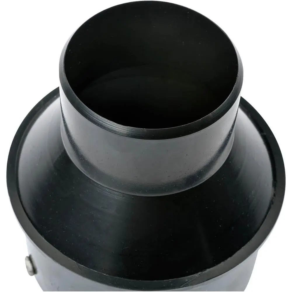 Woodstock W1044 4" To 2-1/2" Reducer | Black Power Tool Fitting for Dust Collection - view 3