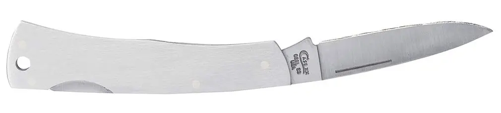 Case Pocket Knife 3 1/8 Inches | Brushed Stainless Steel Lockback for Everyday Use - view 5