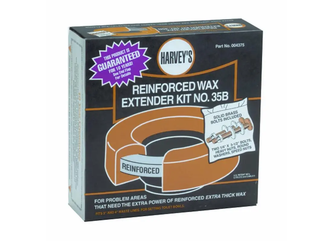 Oatey Extender Wax Ring with Flange, 3 or 4 in. (7.62 cm or 10.16 cm) | USA-Sourced Plumbing Fixture - view 2