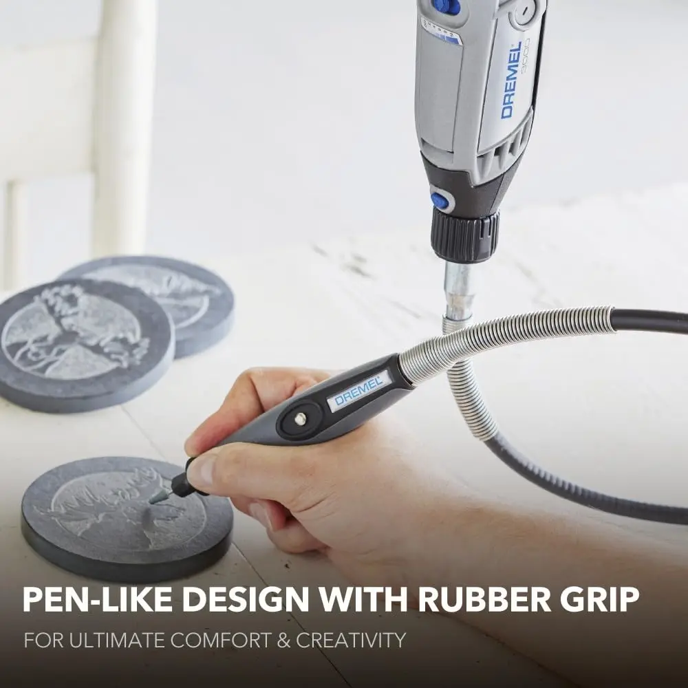 Dremel 225-02 Flex Shaft Rotary Tool Attachment 91.44 cm (36") Cable | For Engraving, Sanding, Carving - view 6