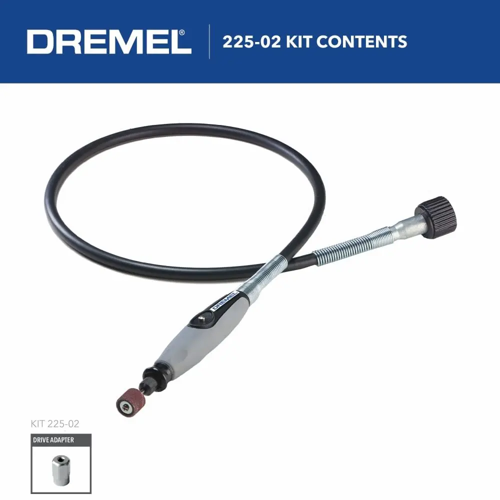Dremel 225-02 Flex Shaft Rotary Tool Attachment 91.44 cm (36") Cable | For Engraving, Sanding, Carving - view 3