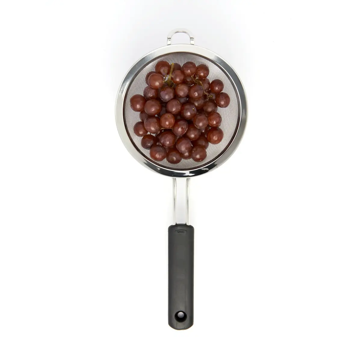 OXO Good Grips 6-Inch Fine Mesh Strainer | Stainless Steel Kitchen Sieve for Stock, Sauces, Pasta, and More - view 4