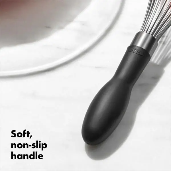 OXO Good Grips Balloon Kitchen Whisk - Stainless Steel, 28cm (11 Inch) | Ergonomic Handle for Vigorous Whipping - view 10