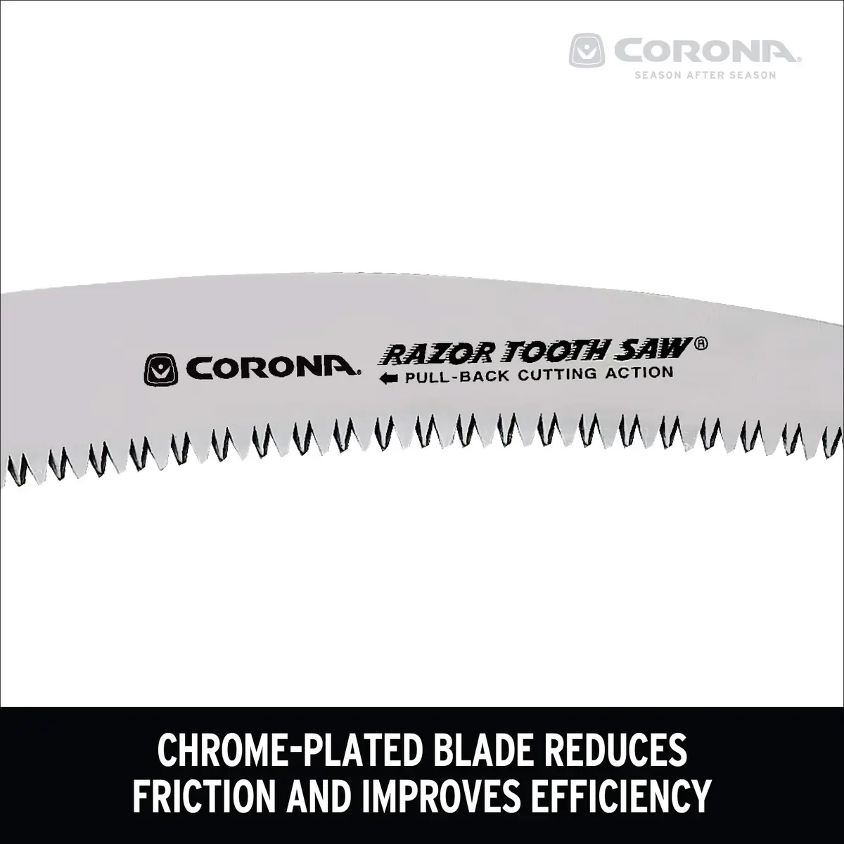 Corona Clipper 13-Inch RazorTOOTH Pruning Saw | Curved Blade Hand Saw for Branches up to 7" - view 5