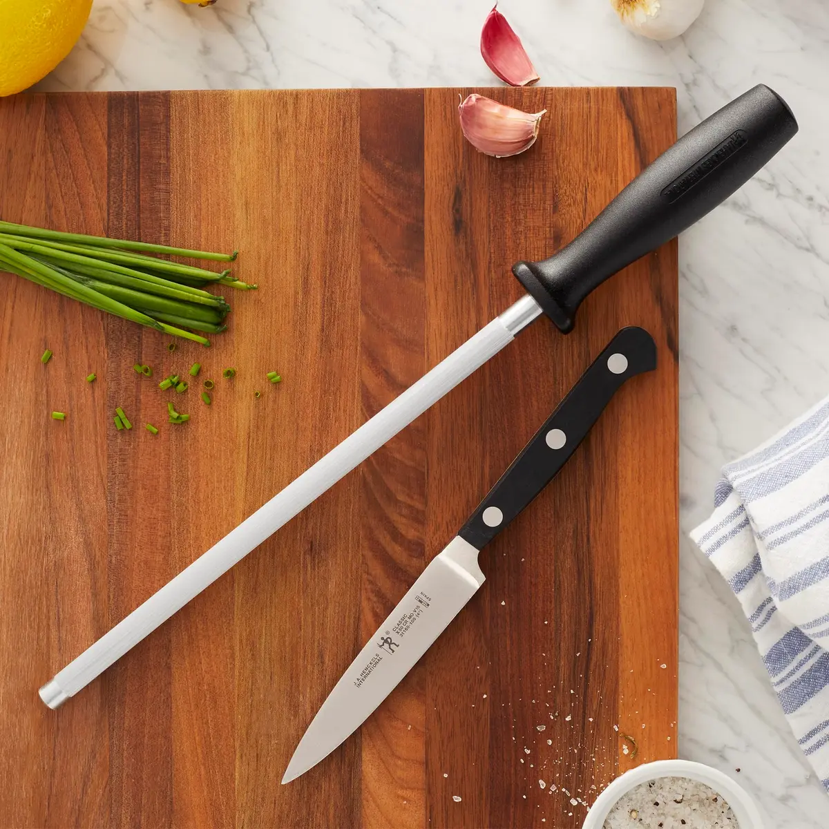 HENCKELS Classic 4" Paring Knife | Razor-Sharp, German Engineered, Dishwasher Safe - view 5