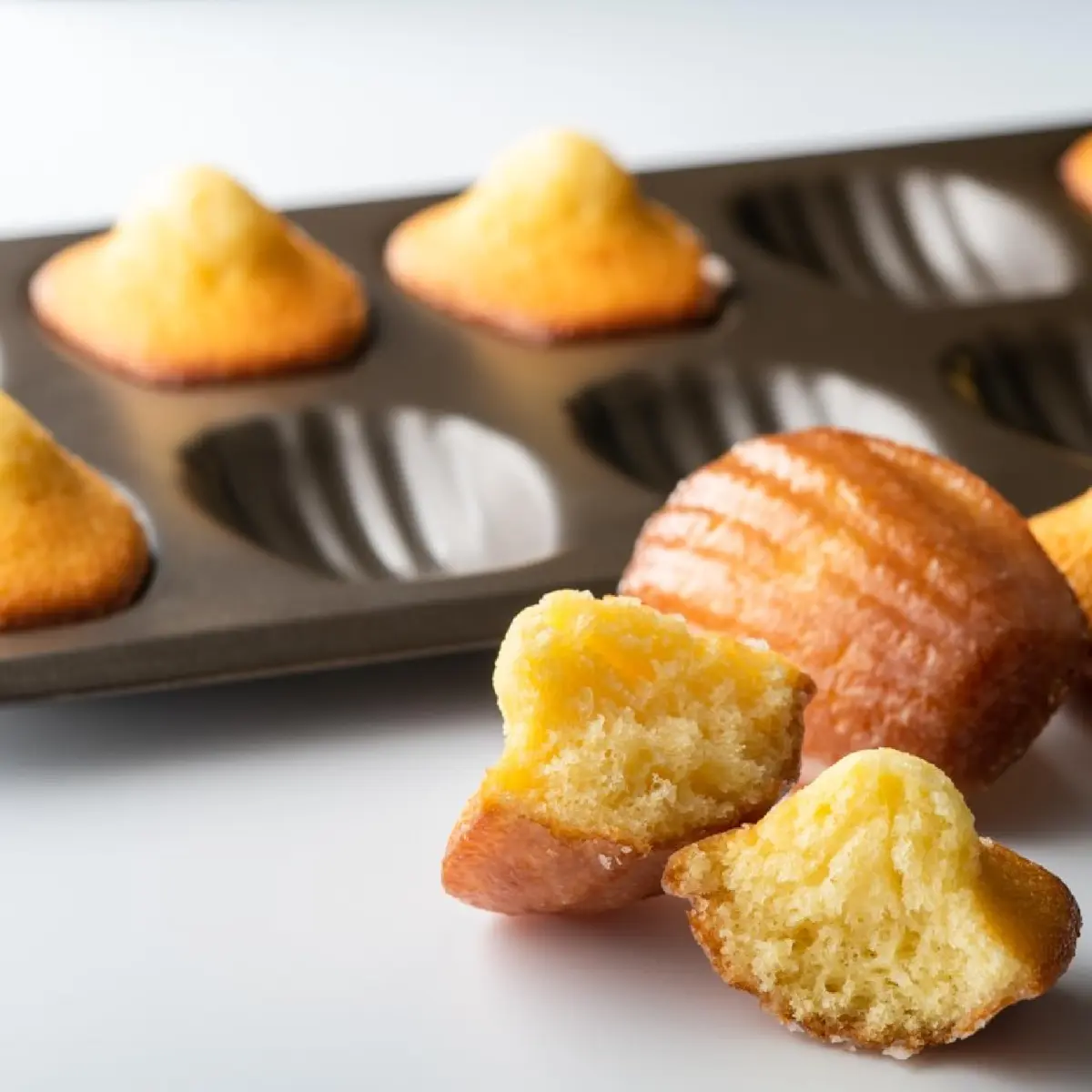 Gobel Non-Stick Madeleine Pan, 12 Shells, 15.6 x 7.9 in | French Bakeware Since 1887 - view 4