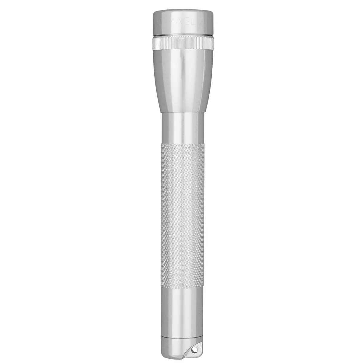 MagLite Mini Incandescent Flashlight – Compact, Water-Resistant, Twist On/Off, 2-Cell AA Battery-Powered with Holster – Silver - main product image