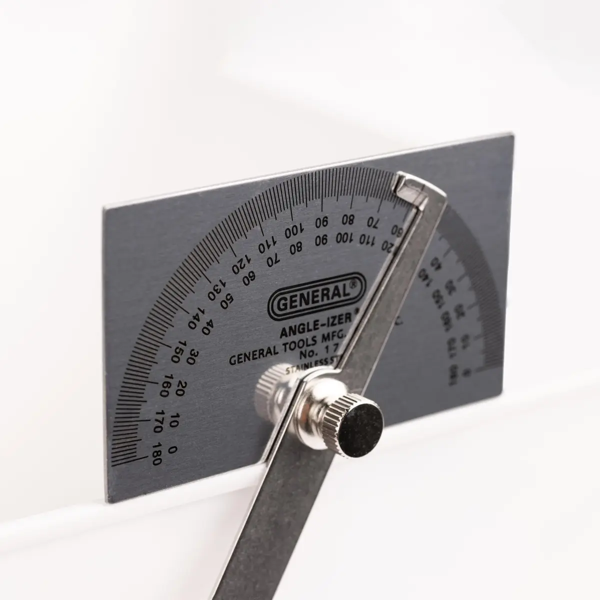 General Tools Square Head Protractor & Angle Finder 15.2 cm (6") | Precise Angle Measurement for Carpentry & Framing - view 6