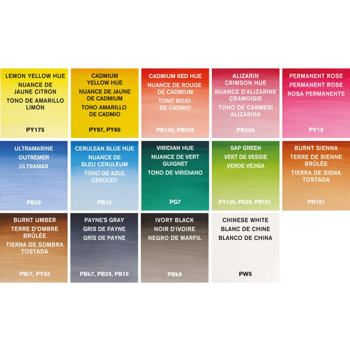 Winsor & Newton Cotman Watercolor Paint Set, Field Set, 14 Half Pan w/ Brush, Mixing Palette (14 Colors, 5ml Each) | Non-Toxic Art Paint - view 5