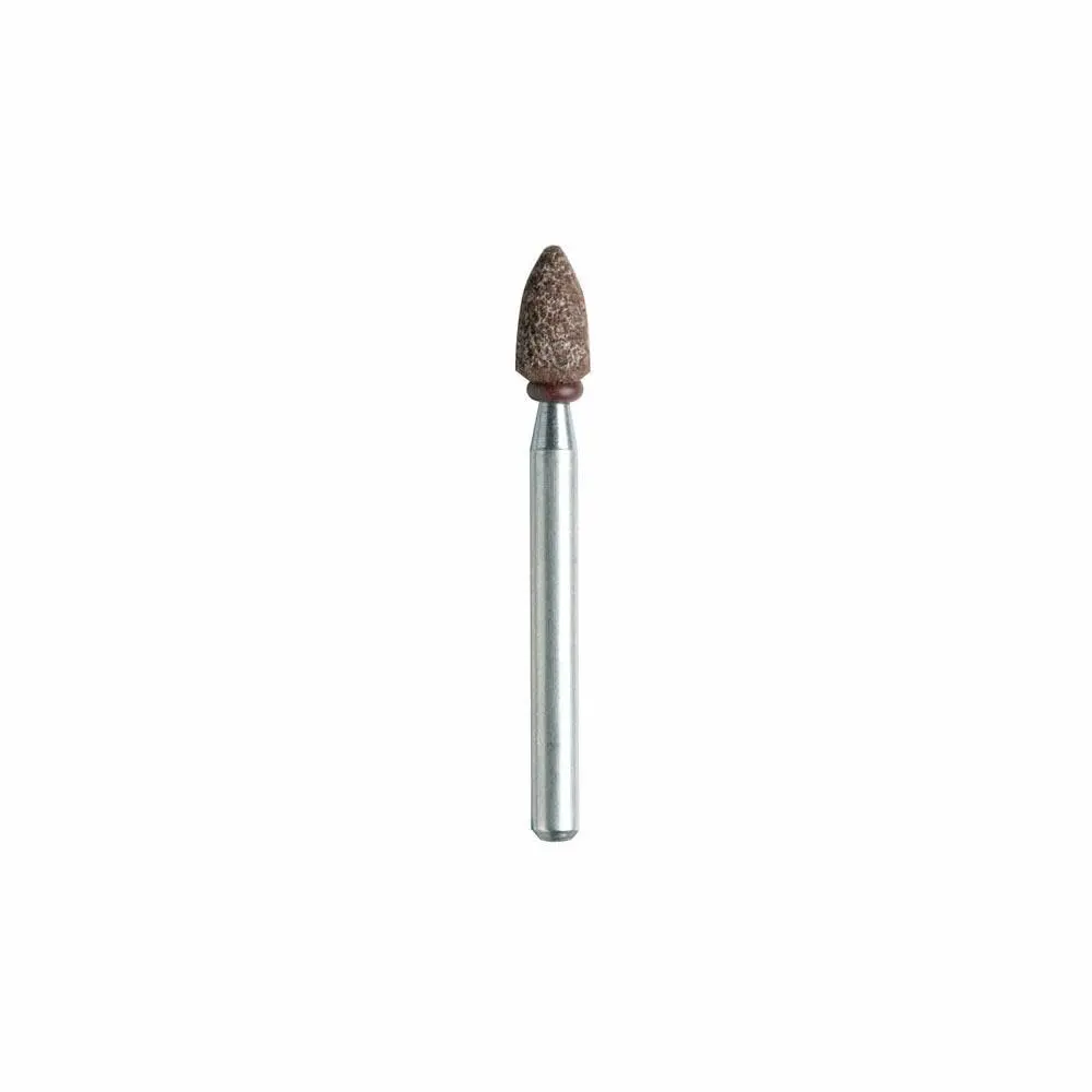 Dremel 945 Aluminum Oxide Grinding Stone 3/16" (4.76mm) Shank, Medium Coarse Grit | For Sharpening, Deburring, and General Grinding - main product image