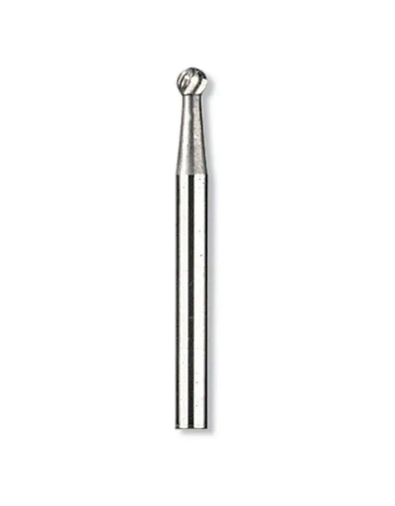 Dremel Tungsten Carbide Cutter 1/8 in Ball Shape | Heavy-Duty Hard Material Carving Tool - main product image