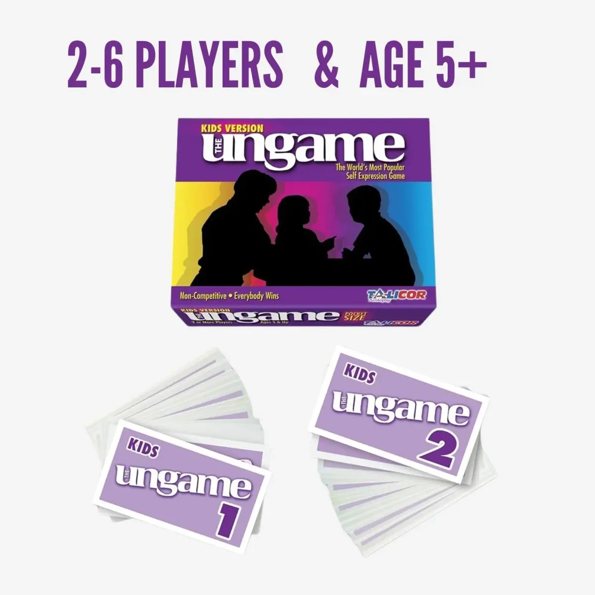 Talicor Pocket UNGAME Kids Edition Card Game | Non-Competitive Communication for Ages 5+ - view 4