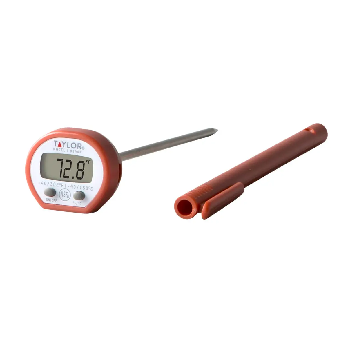 Taylor Digital Instant Read Thermometer 15°C-150°C | Food & Grill Probe with LCD - main product image