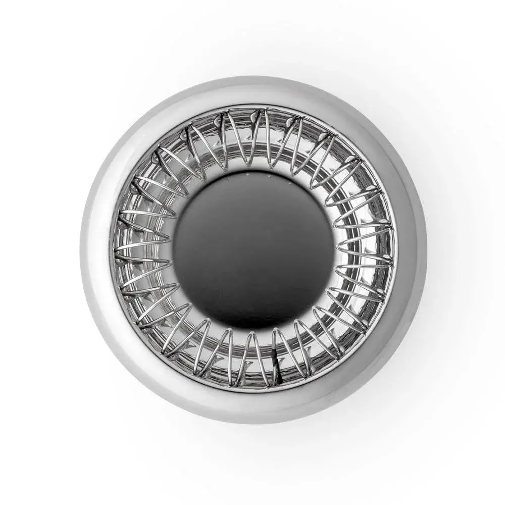 Alessi Spirale Ashtray 12cm (4.72in) | Designer Achille Castiglioni, Stainless Steel - view 2