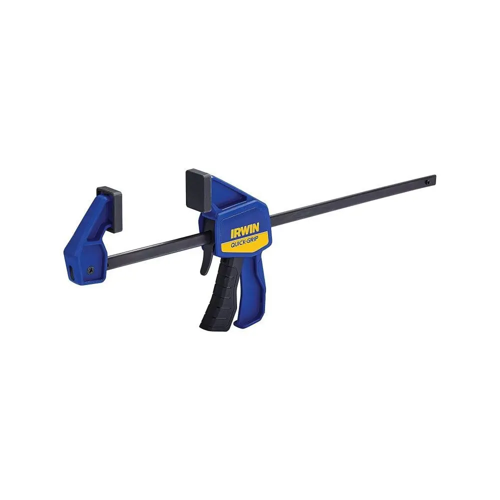 IRWIN QUICK-GRIP Mini One-Handed Bar Clamp 30.48cm (12-Inch) | Secure Hold for Small Projects - view 2